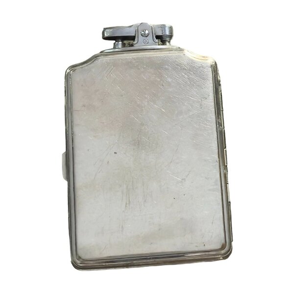 A VINTAGE OMEGA CIGARETTE CASE AND LIGHTER COMBO. MEMORY OF JAPAN ON THE FRONT. - Picture 2 of 5